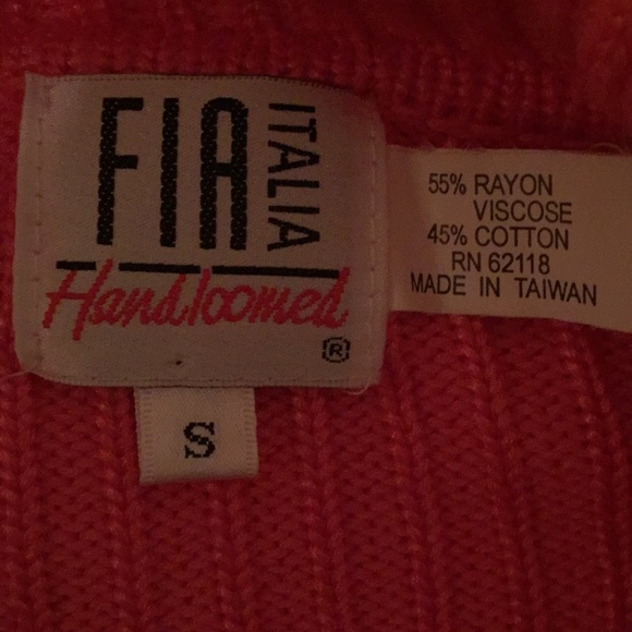 FIA ITALIA HANDLOOMED CARDIGAN - Picture 2 of 8